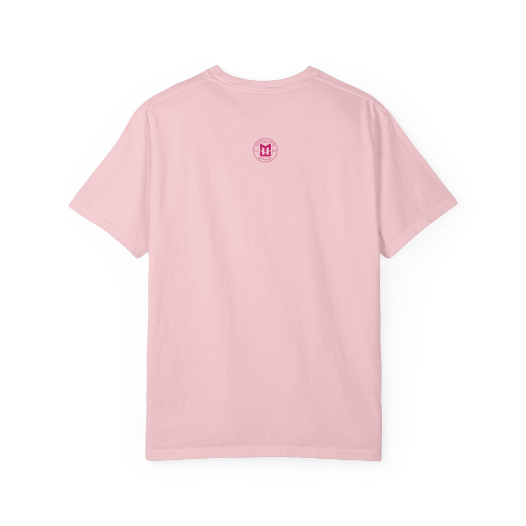 ME Mental Edge Baseball Plate T‑Shirt — Pink Monogram Graphic Comfort Colors Tee
