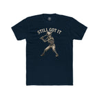 Still Got It Skeleton Baseball Tee — Vintage Baseball T‑Shirt for Fans