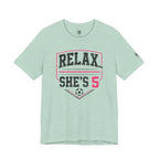 Relax... She’s 5 Soccer Mom Tee