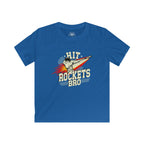 Youth "Hit Rockets Bro" Sports Tek Shirt