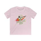 Youth "Hit Rockets Bro" Sports Tek Shirt