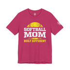 "Built Different" Softball Mom T-Shirt