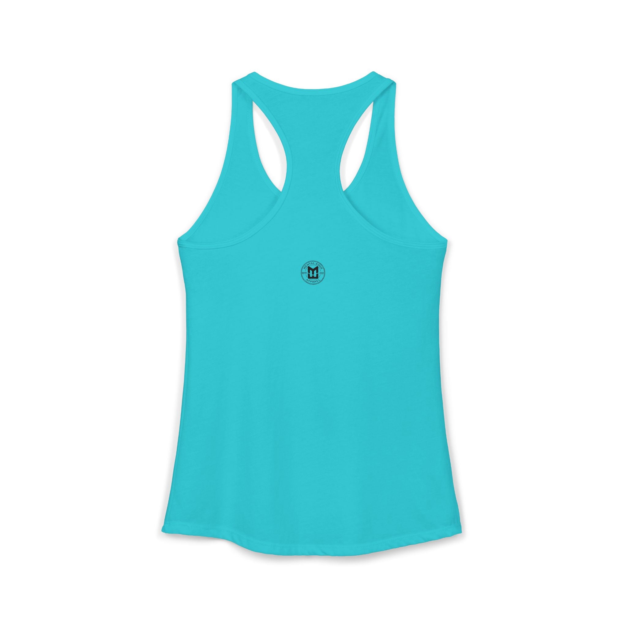 Banned to The Outfield Baseball Moms Ideal Racerback Tank