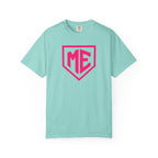 ME Mental Edge Baseball Plate T‑Shirt — Pink Monogram Graphic Comfort Colors Tee