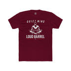 Quiet Mind Loud Barrel Tee Baseball Mindset Tee
