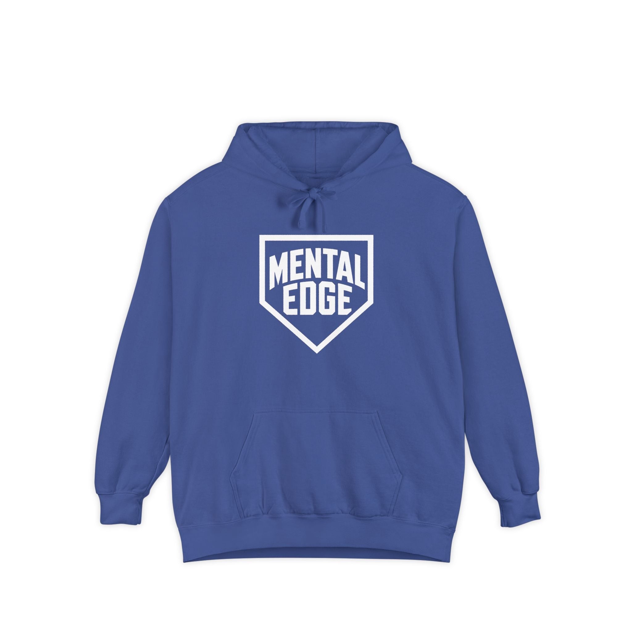 Mental Edge Home Plate Hoodie Unisex - Comfort Colors Garment-Dyed Hoodie