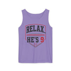 Relax… He’s 9 Parents Tank Top