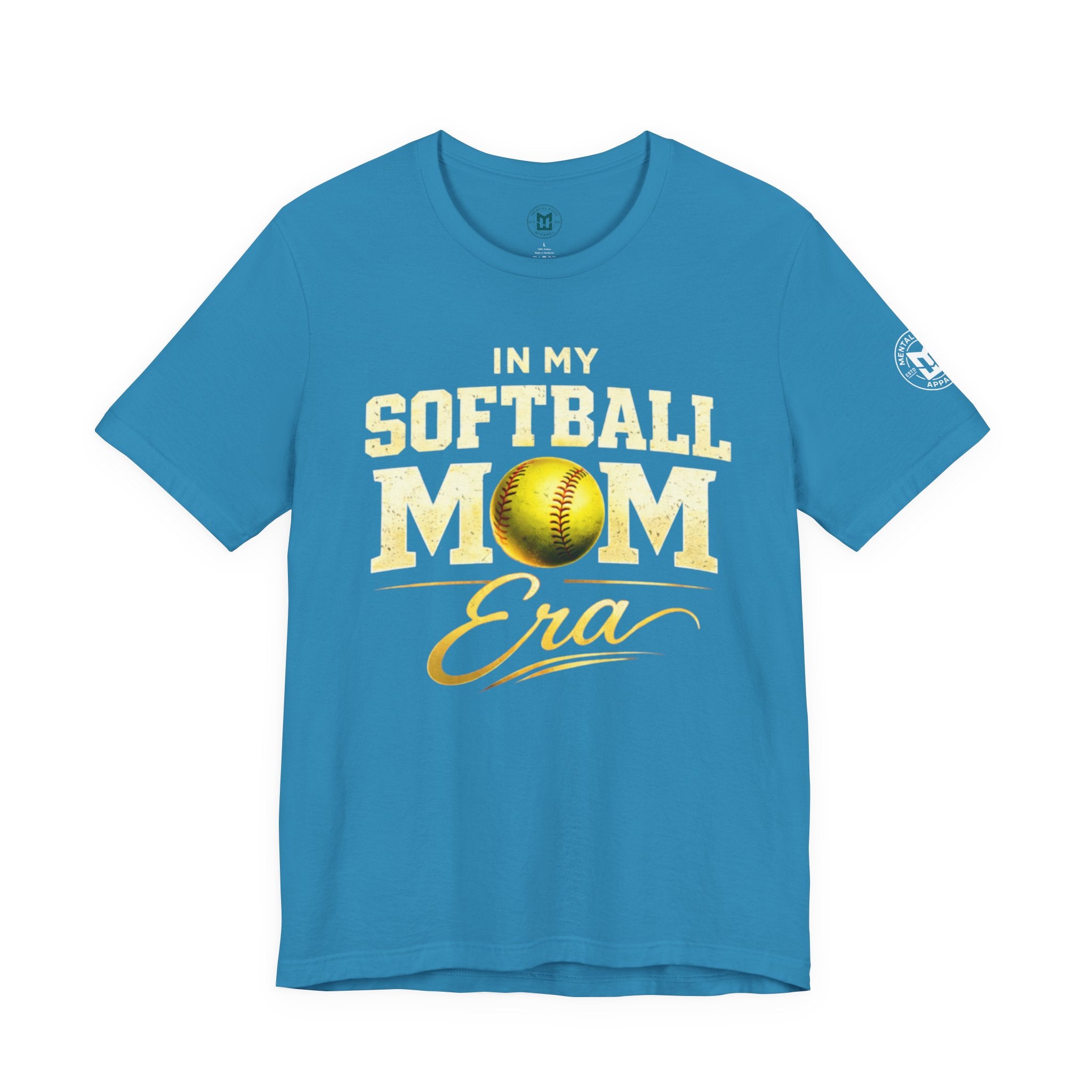 "In My Softball Mom Era" Softball Mom —Graphic Shirt
