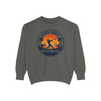 Baseball Unisex Sweatshirt - "Live Love Baseball" Vintage Sunset Crewneck