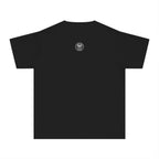 Youth Tee — 'Launch This!' Flaming Baseball Graphic Comfort Colors