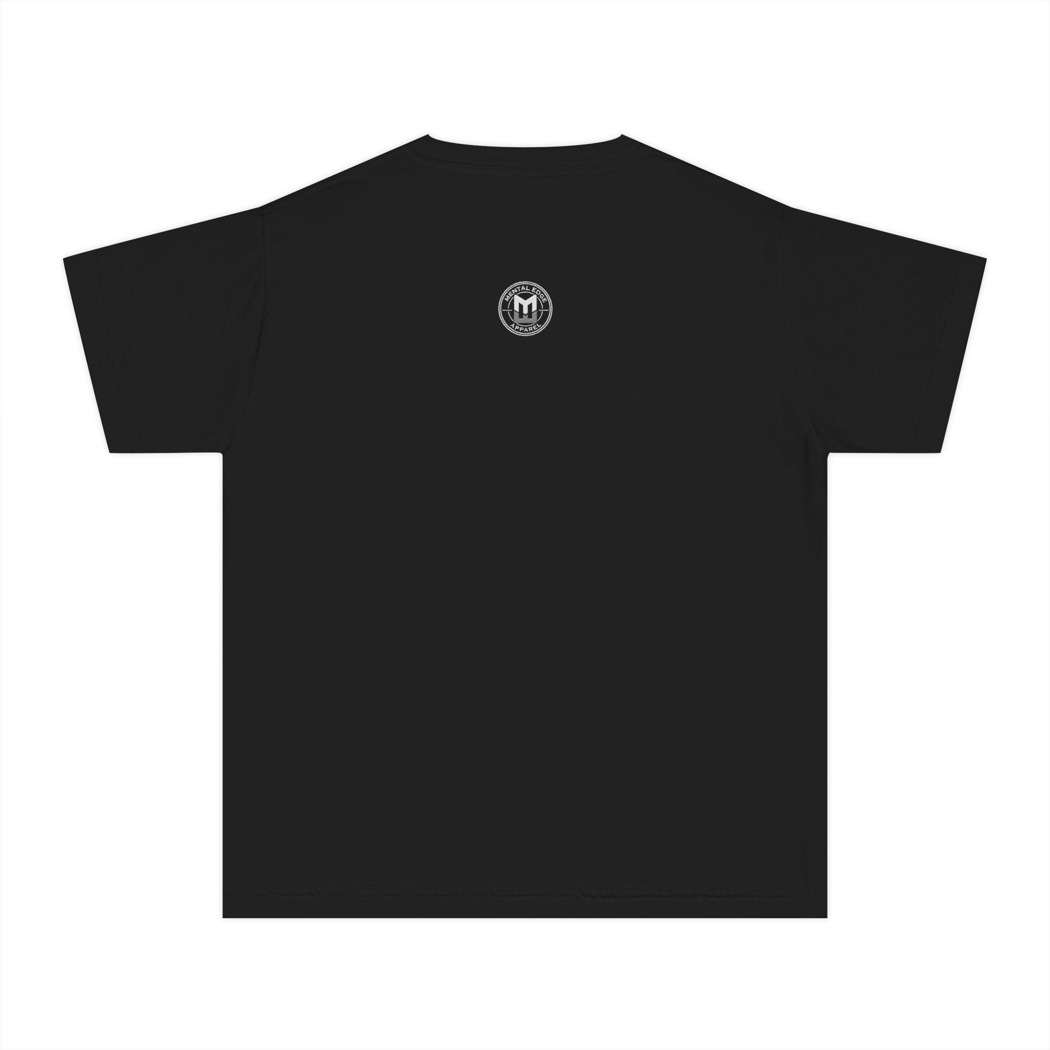 Youth Tee — 'Launch This!' Flaming Baseball Graphic Comfort Colors
