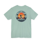 Baseball Tee — "Live Love Baseball" Vintage Sunset Unisex T-Shirt