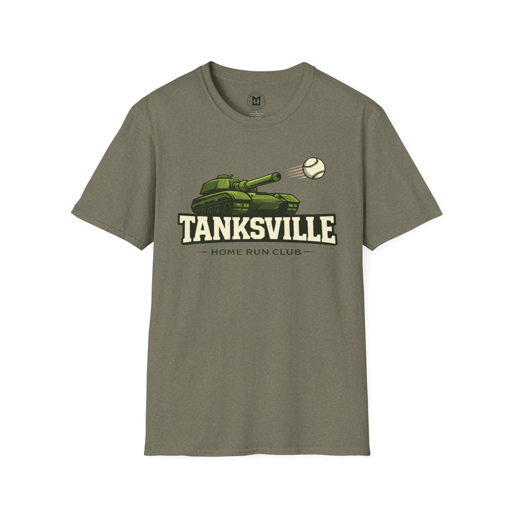 Tanksville Baseball Home Run Club' Vintage Sports Tee