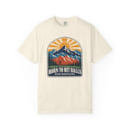 Born to Hit Balls Over Mountains T-Shirt — Unisex Vintage Mountain Comfort Colors Graphic Tee