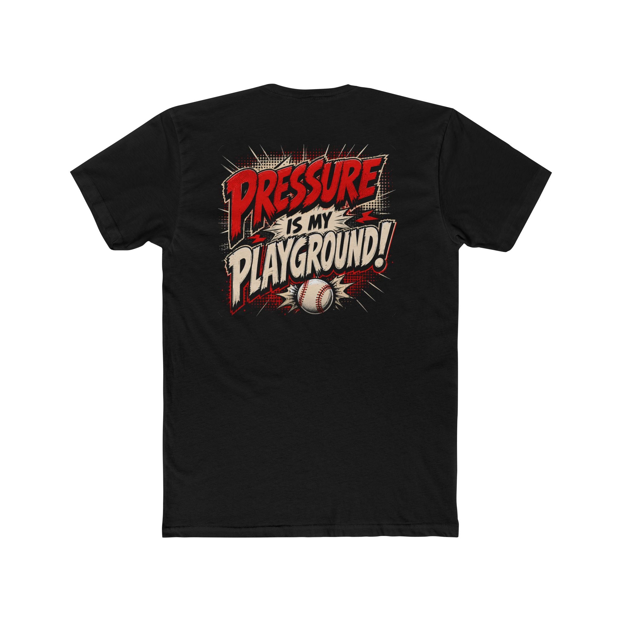 Pressure Is My Playground Baseball Tee - Next Level