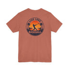 Baseball Tee — "Live Love Baseball" Vintage Sunset Unisex T-Shirt