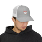 Mental Edge Trucker Cap — Retro Patch Snapback Hat