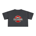 No Lollygagging Crop Tee — Women's Athletic Casual Top