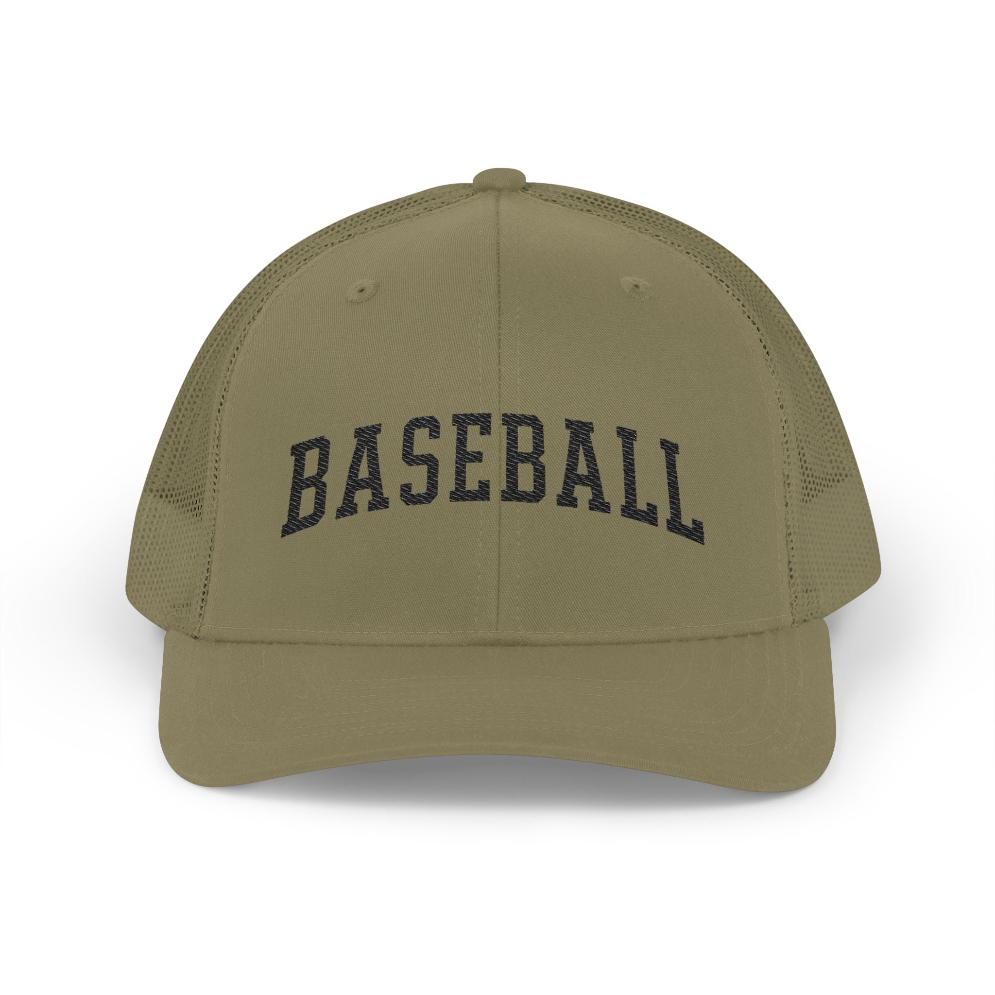 Baseball Trucker Cap – Vintage Distressed Baseball Snapback