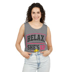 Relax… She's 12 Softball Tank Top