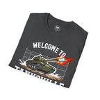 Welcome to Tanksville Tank Adult T-Shirt