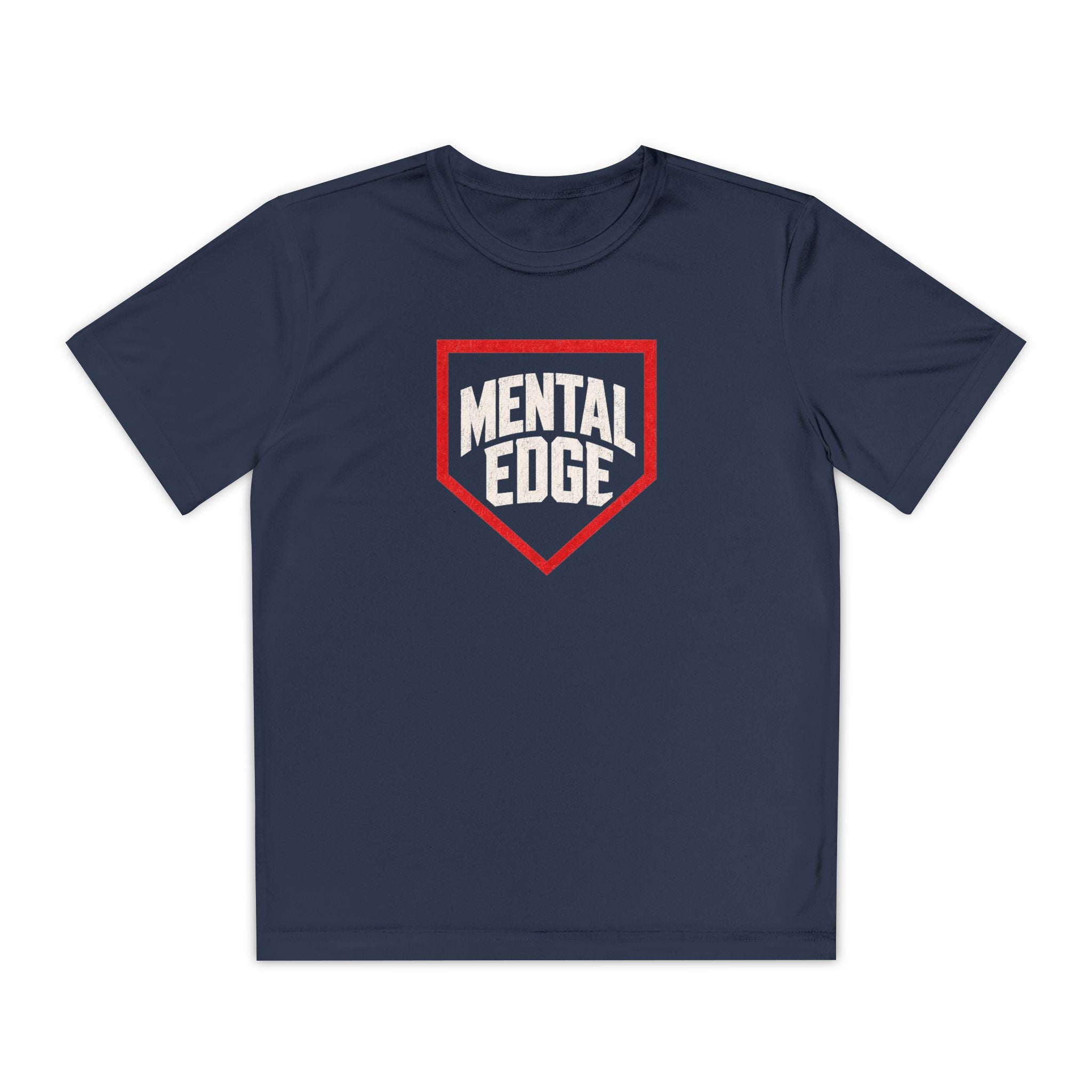 Youth Dri-Fit Tee — "Mental Edge" Performance Baseball Shirt