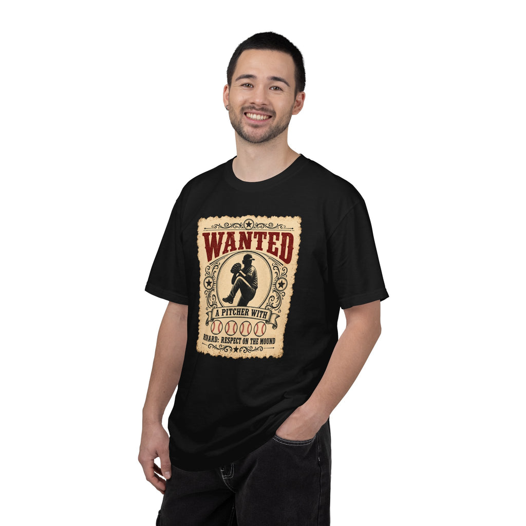 Adult Unisex "Wanted A Pitcher With Balls" Baseball Pitcher Garment-Dyed T-shirt