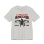 Banned to the Outfield Womans Baseball Tee – Funny Coach/Player Sideline Shirt