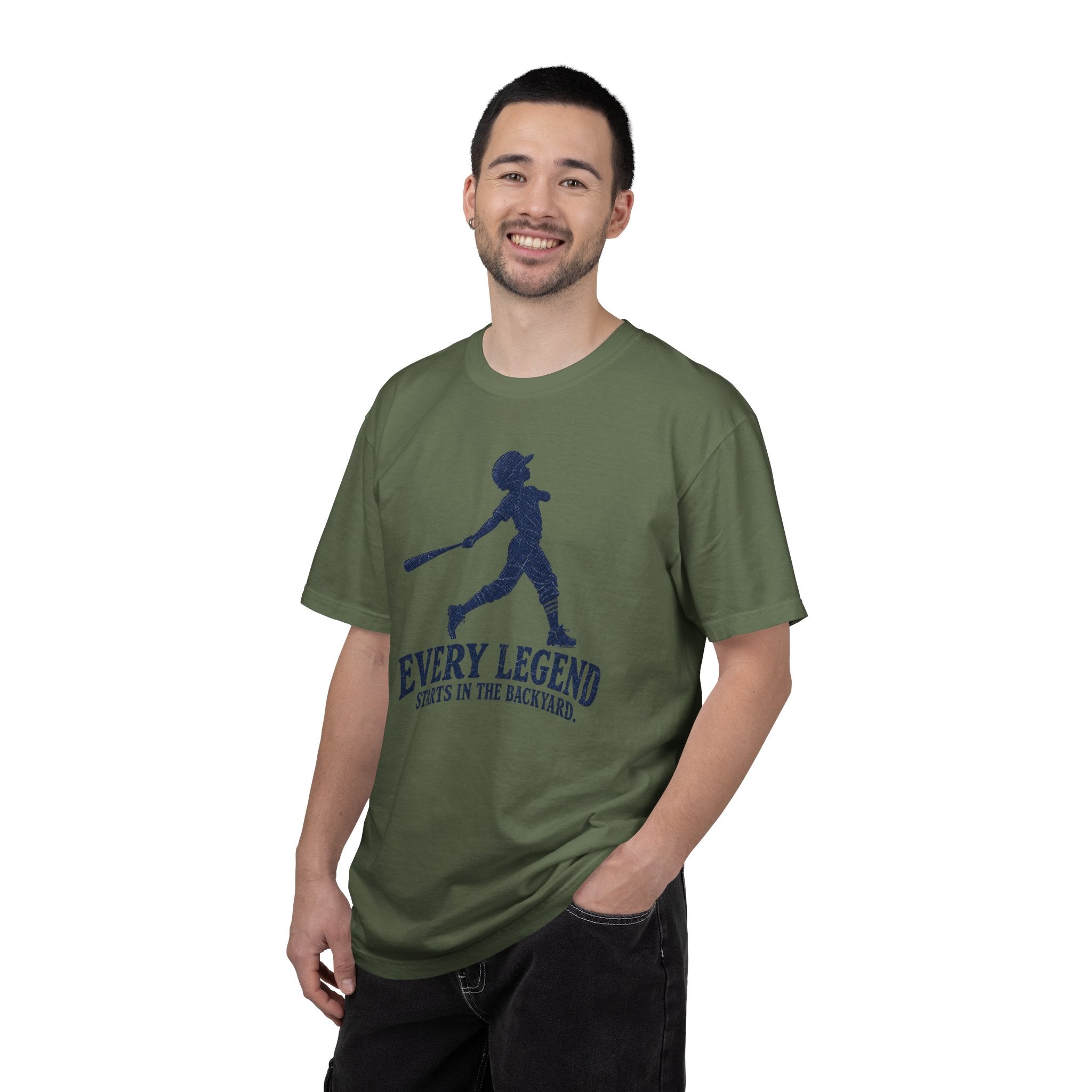 Adult Unisex  "Every Legend Starts in the Backyard" Graphic Tee