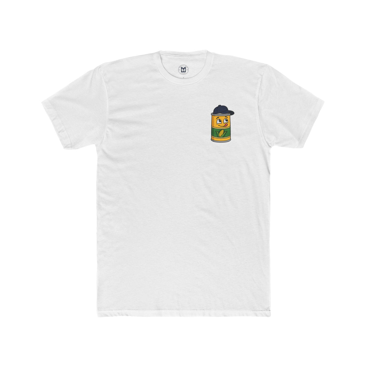 Can of Corn Baseball T‑Shirt - Two Sided