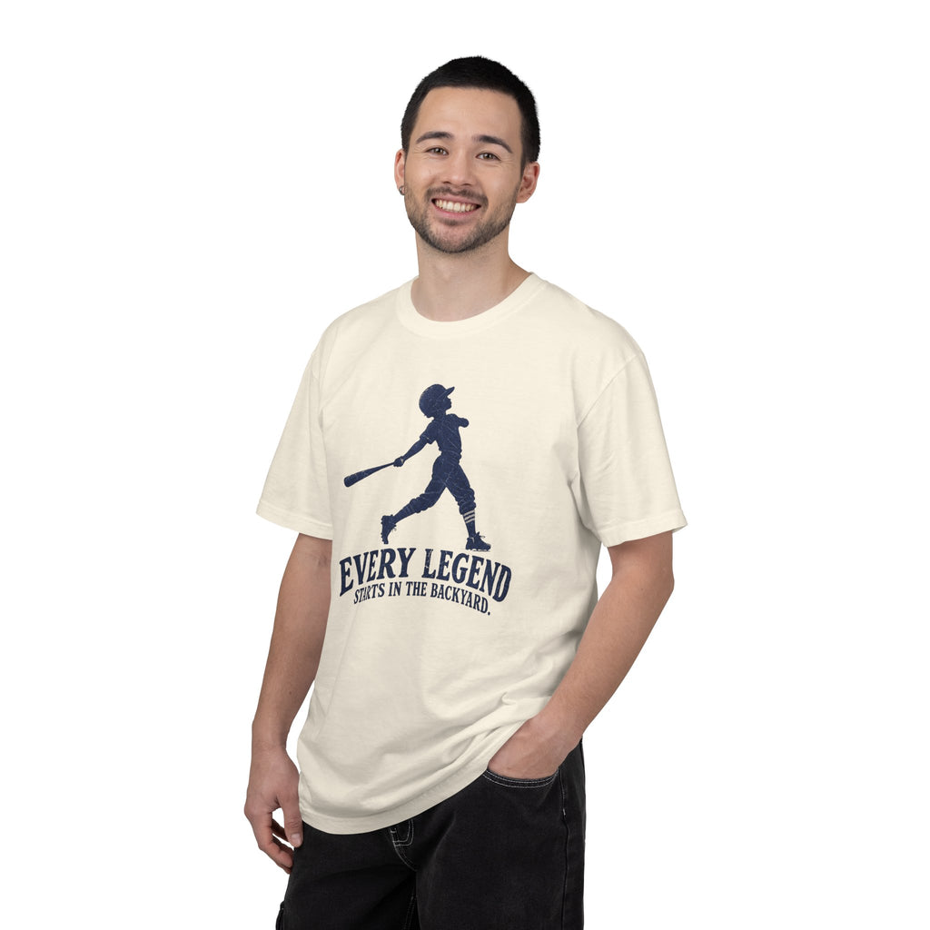 Adult Unisex  "Every Legend Starts in the Backyard" Graphic Tee