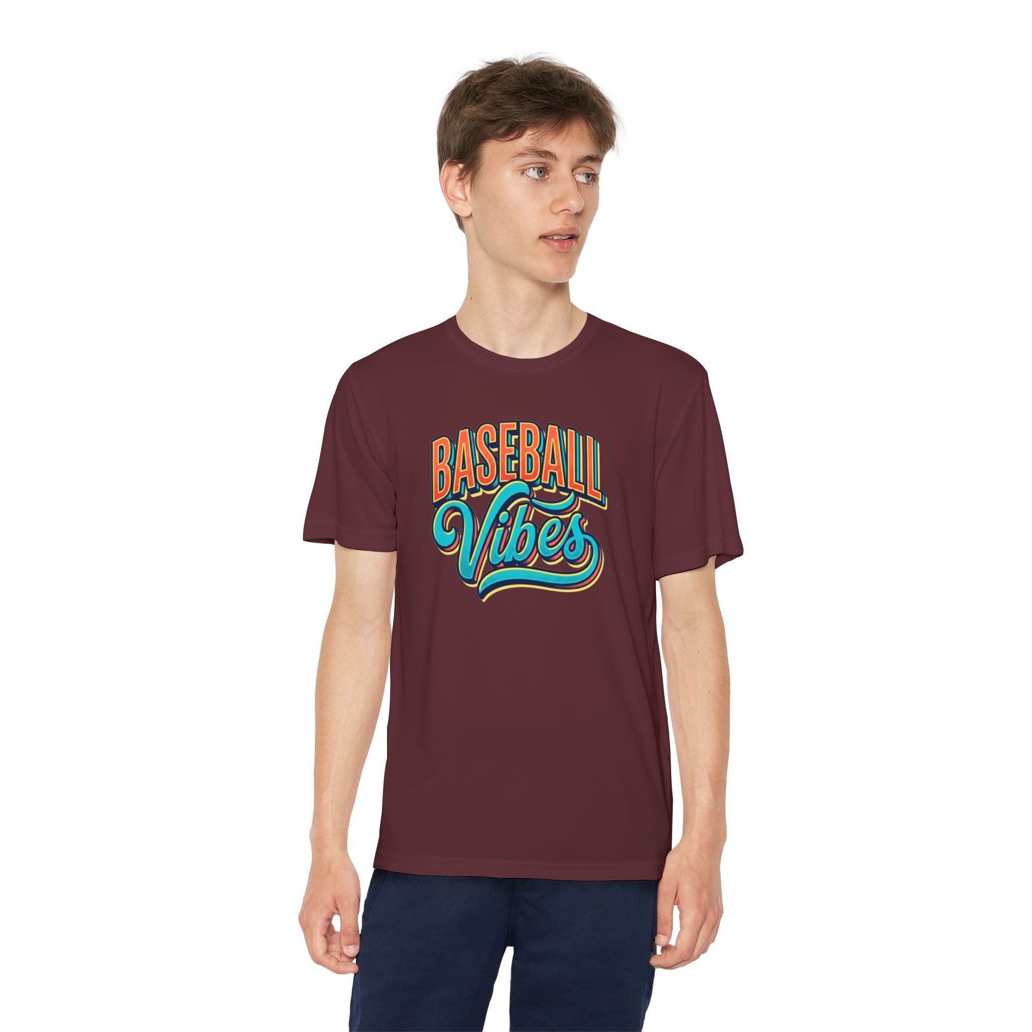 Youth Baseball Vibes Dri-Fit Tee