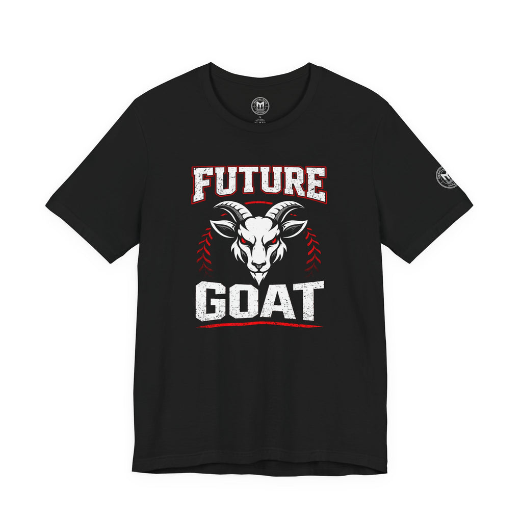 Future Goat Red Baseball Tee