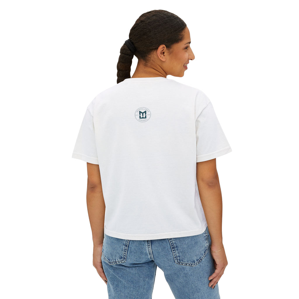 Sunglasses Sunset Baseball Women's Boxy Tee