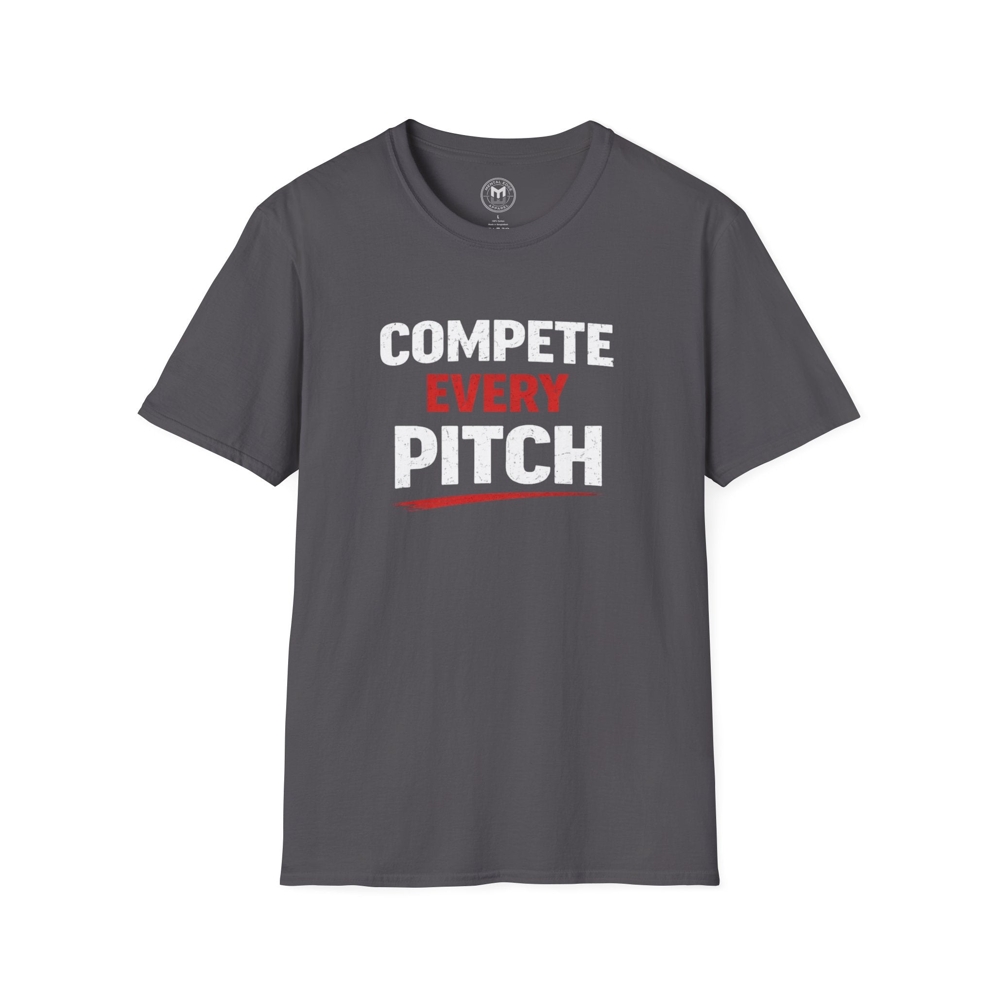 Compete Every Pitch Baseball T-Shirt