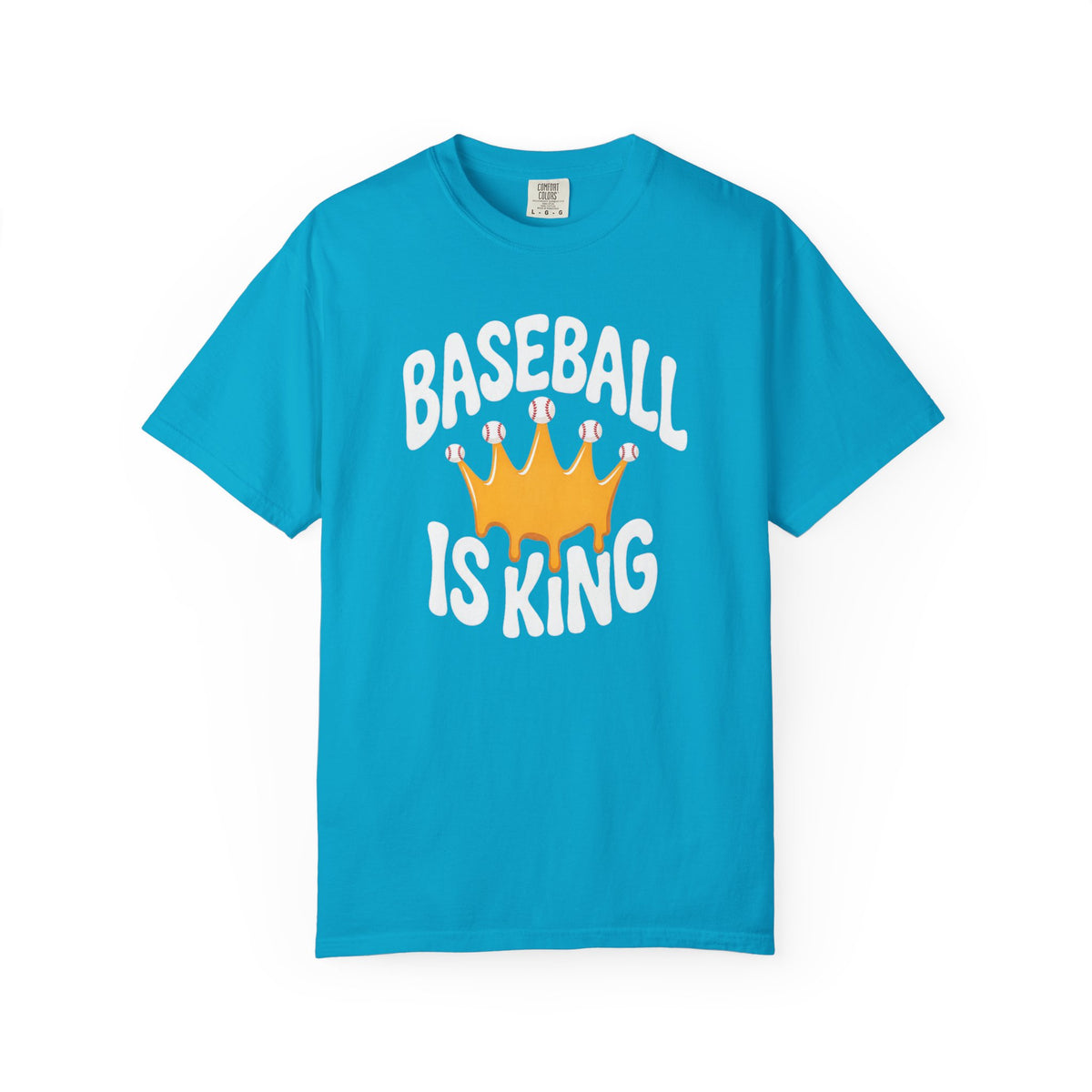 Baseball Is King T-Shirt Heavy Comfort Colors Adult Unisex