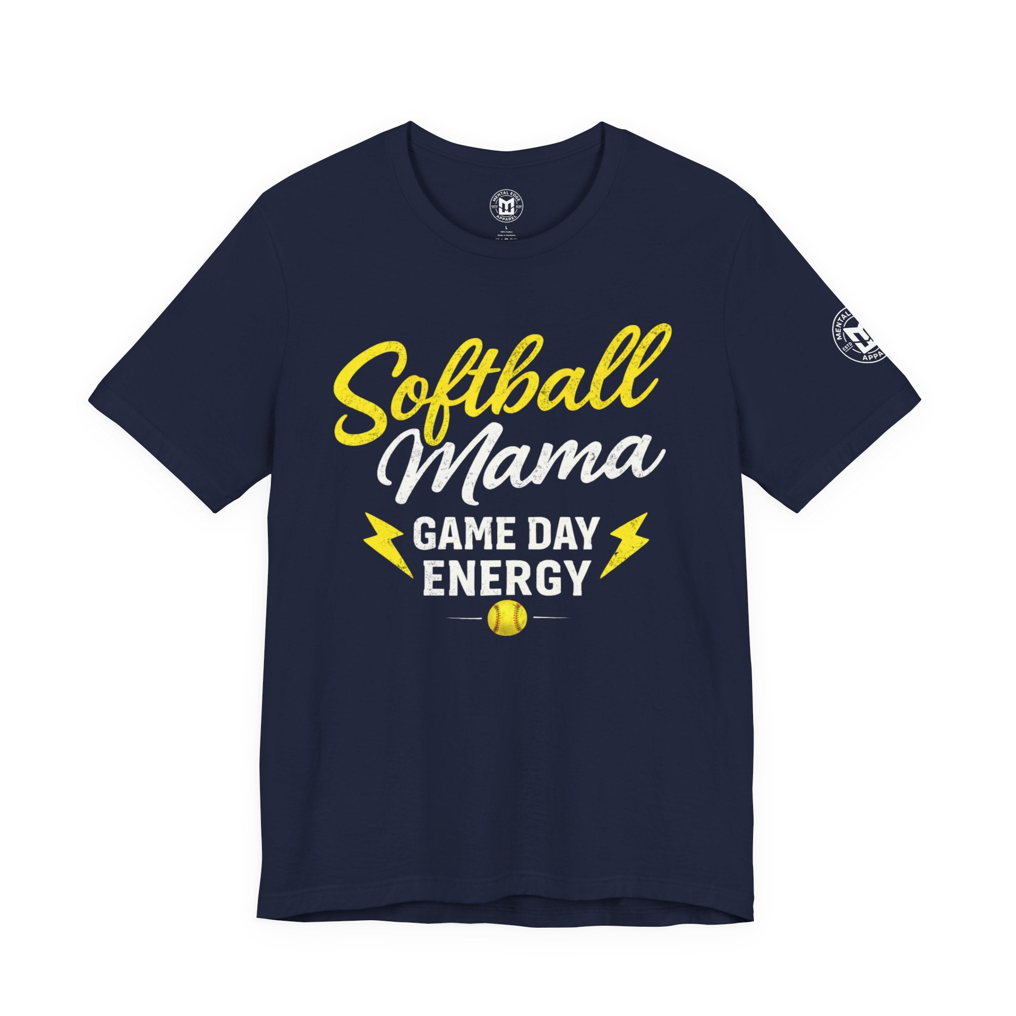 Softball Mama "Game Day Energy" Women's Tee
