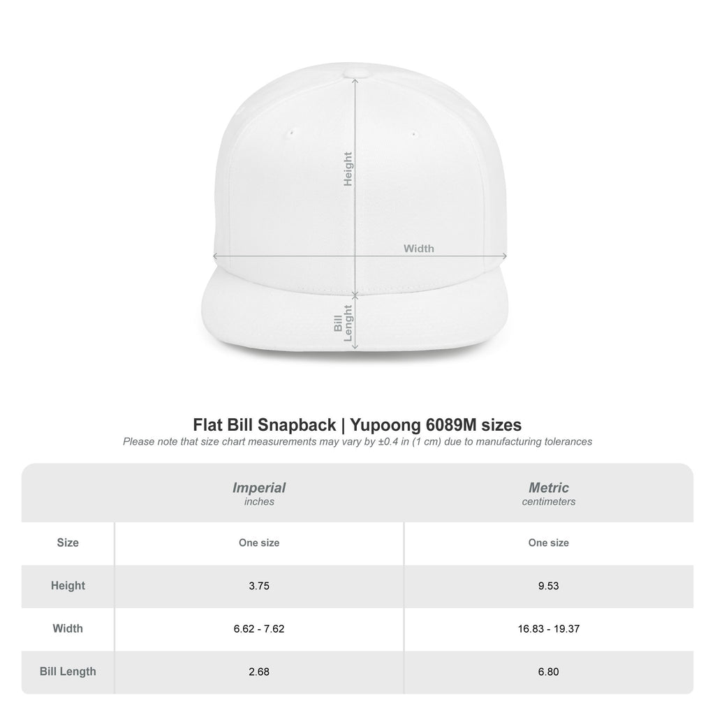 Mental Edge Flat Bill Snapback Hat