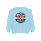 Baseball Sweatshirt — "Live Love Baseball" Vintage Sunset Crewneck Unisex