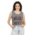 Relax... He's 7 Baseball Parents Tank Top