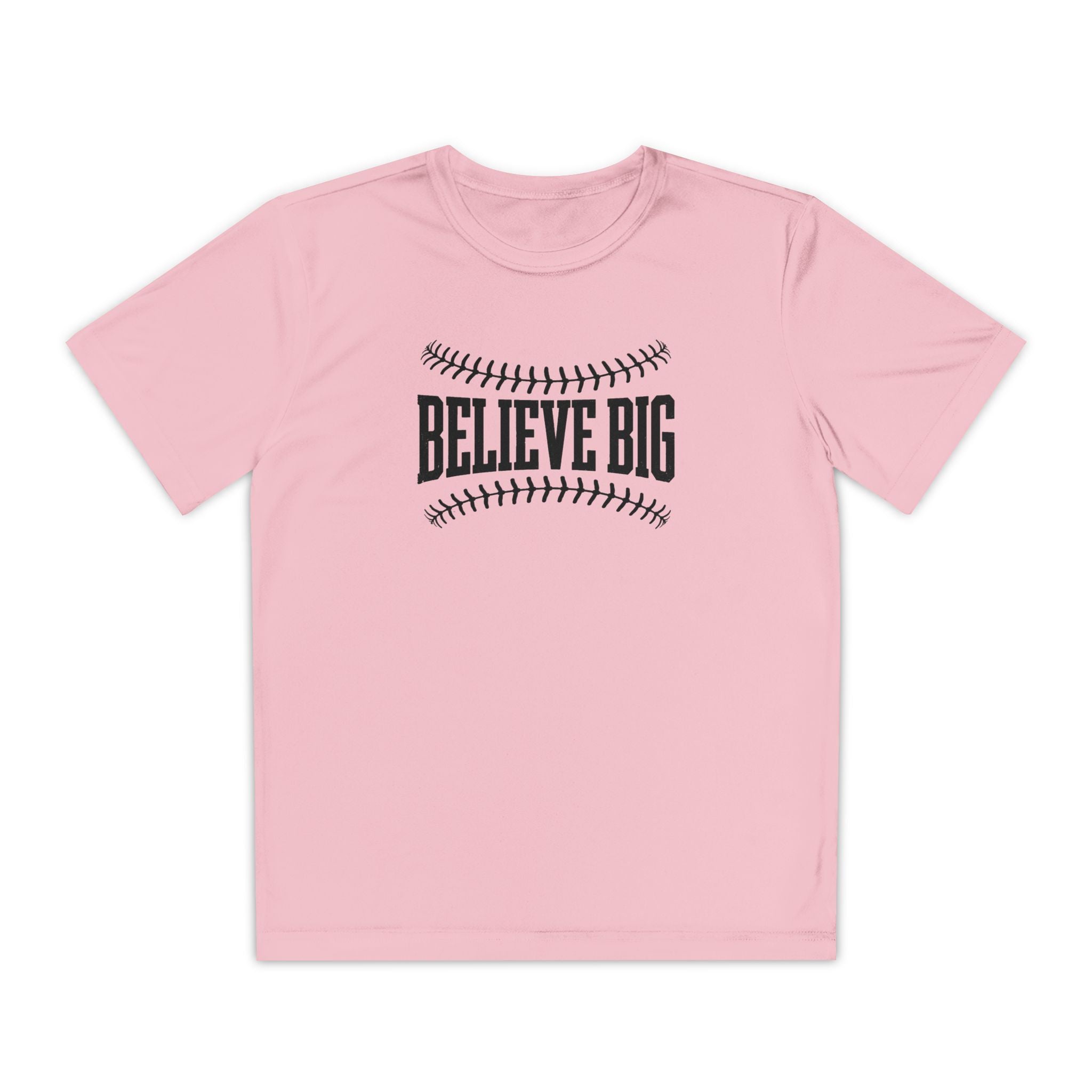 Believe Big Youth Baseball Dri Fit Tee