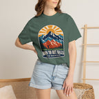 Born to Hit Balls Over Mountains T-Shirt — Unisex Vintage Mountain Comfort Colors Graphic Tee