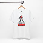 Baseball Women's Tee — 'Barrel King' Batting Ball Graphic Shirt
