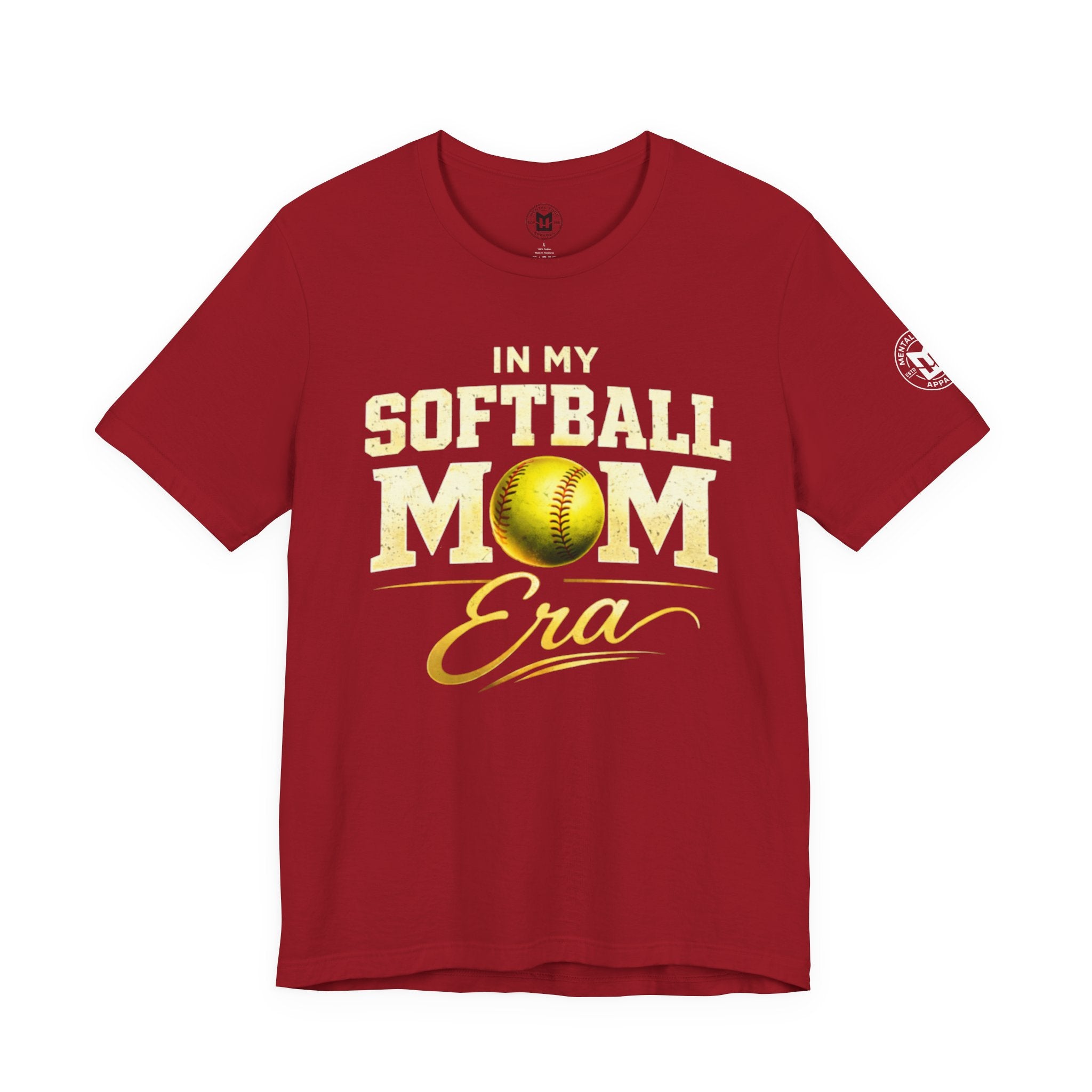 "In My Softball Mom Era" Softball Mom —Graphic Shirt