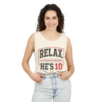 Relax... He's 10 Parent Tank Top