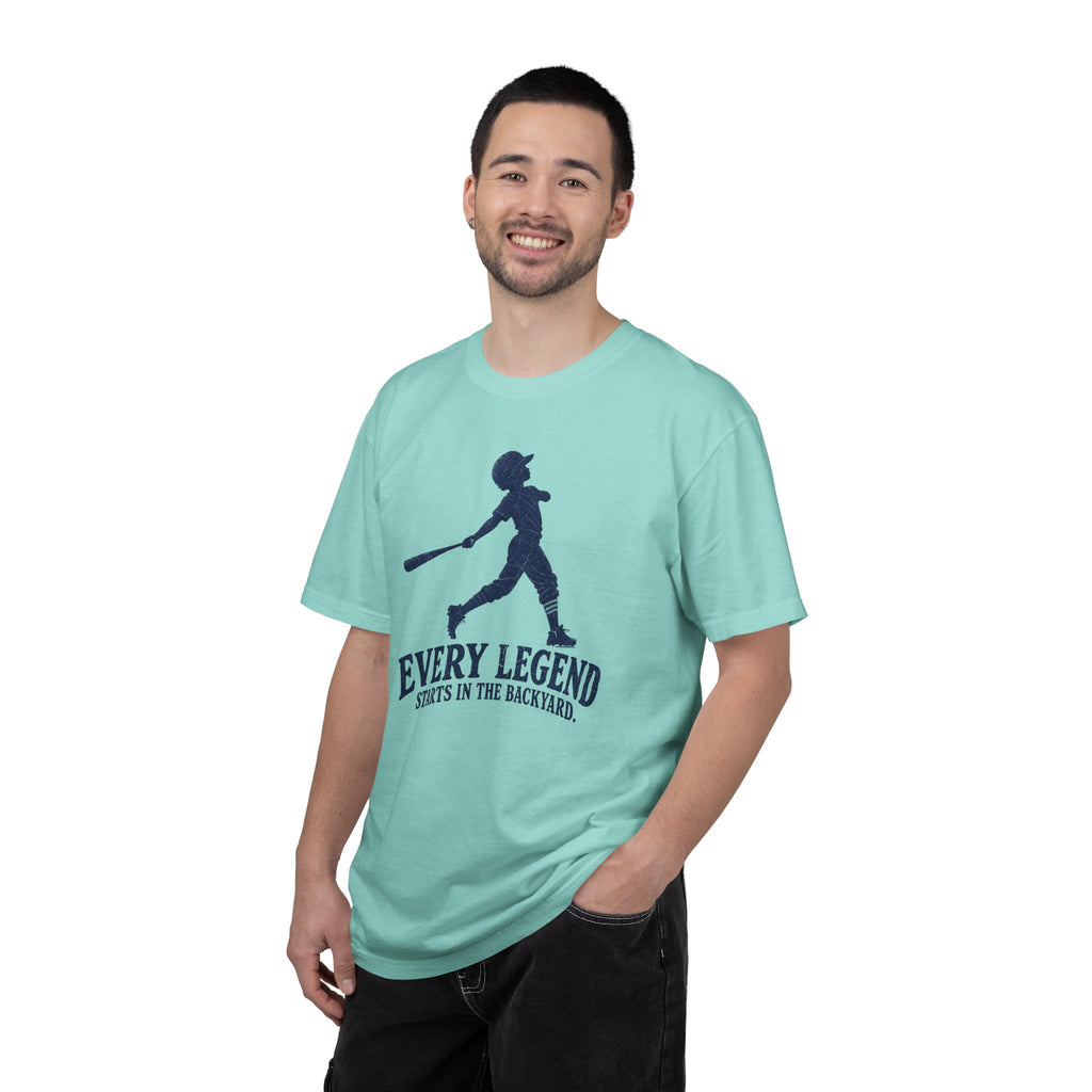 Adult Unisex  "Every Legend Starts in the Backyard" Graphic Tee