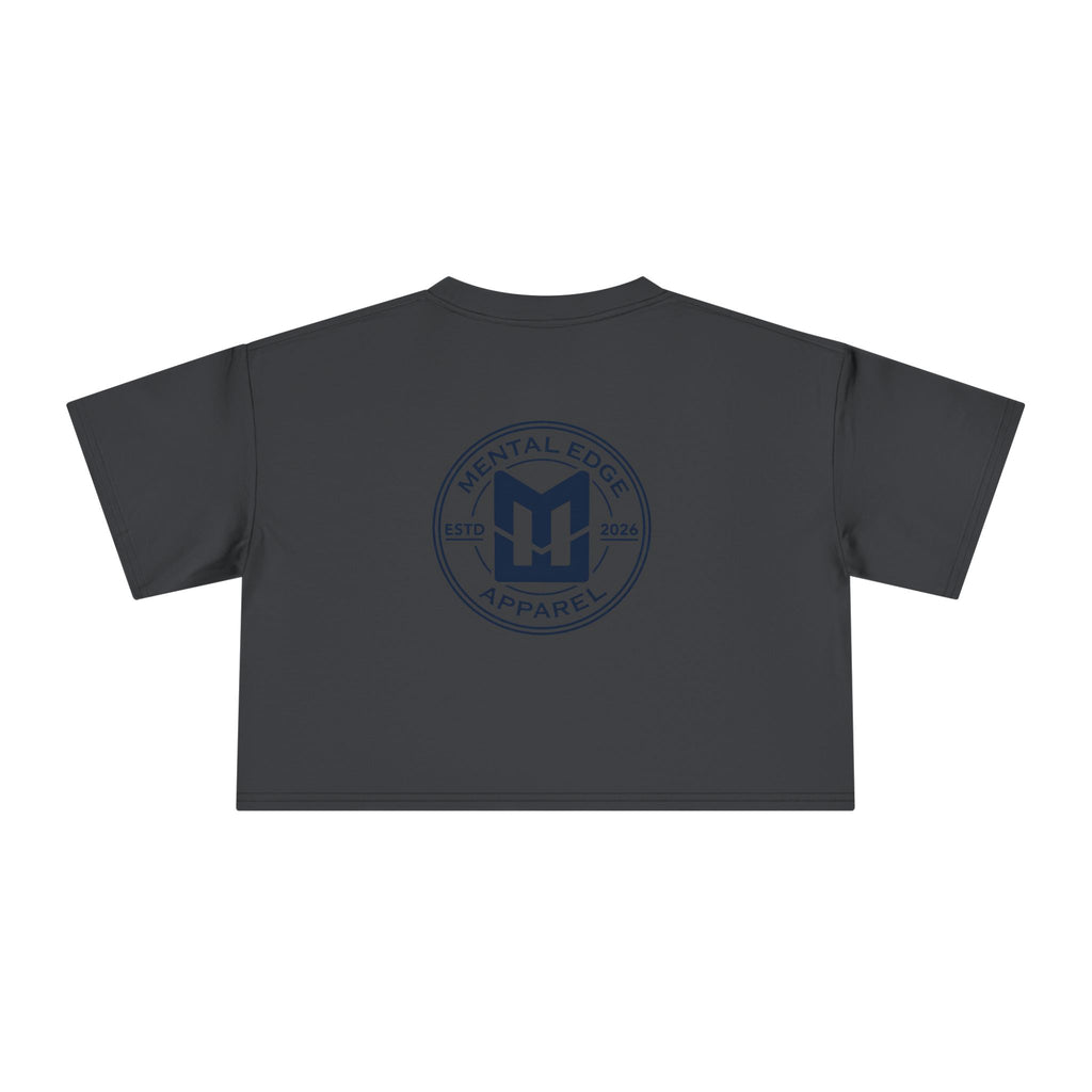 No Lollygagging Crop Tee — Women's Athletic Casual Top