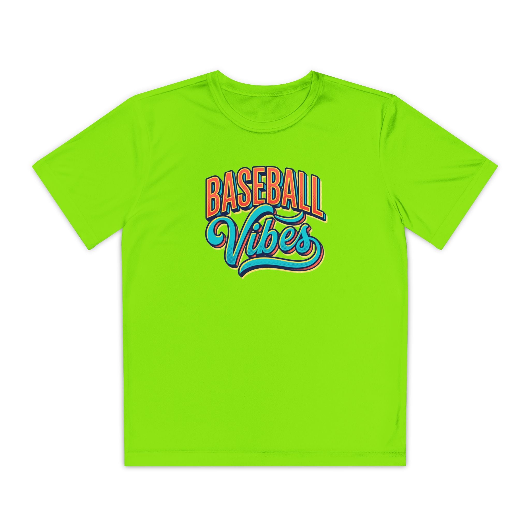 Youth Baseball Vibes Dri-Fit Tee