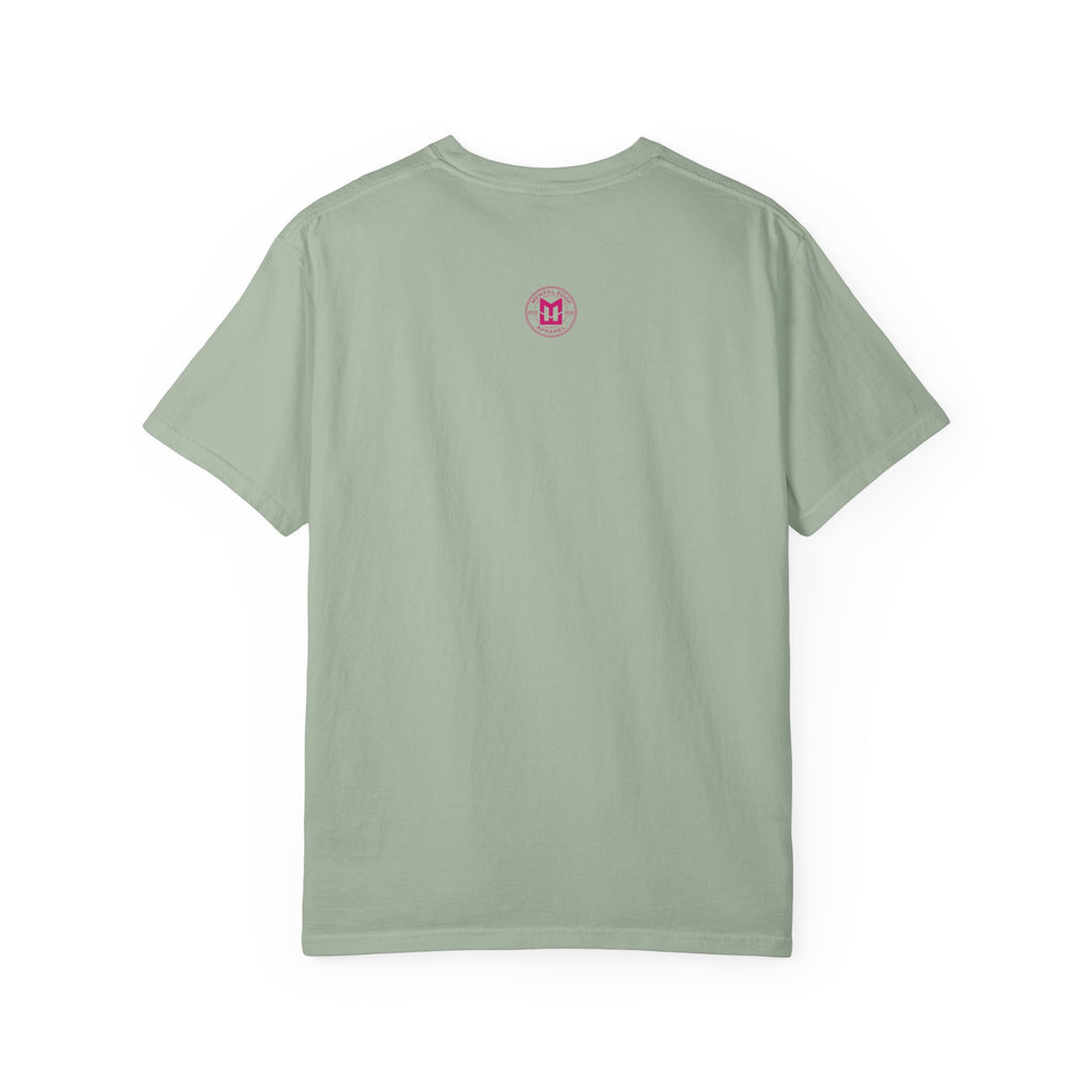 ME Mental Edge Baseball Plate T‑Shirt — Pink Monogram Graphic Comfort Colors Tee