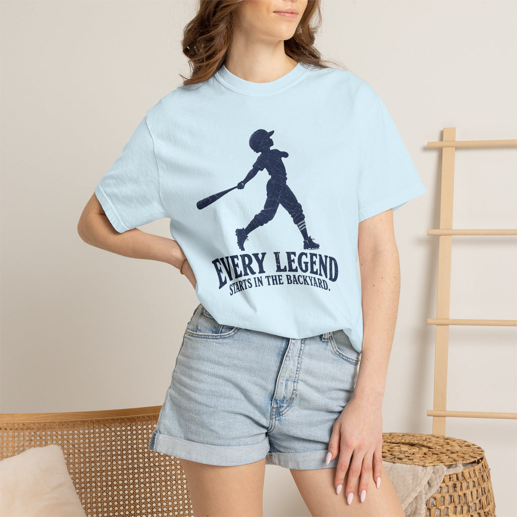 Adult Unisex  "Every Legend Starts in the Backyard" Graphic Tee